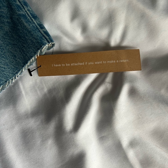 Reformation Cynthia High Rise Straight Cropped Jeans - Picture 10 of 13